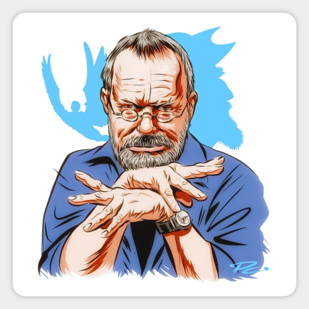 Terry Gilliam - An illustration by Paul Cemmick Magnet by PLAYDIGITAL2020